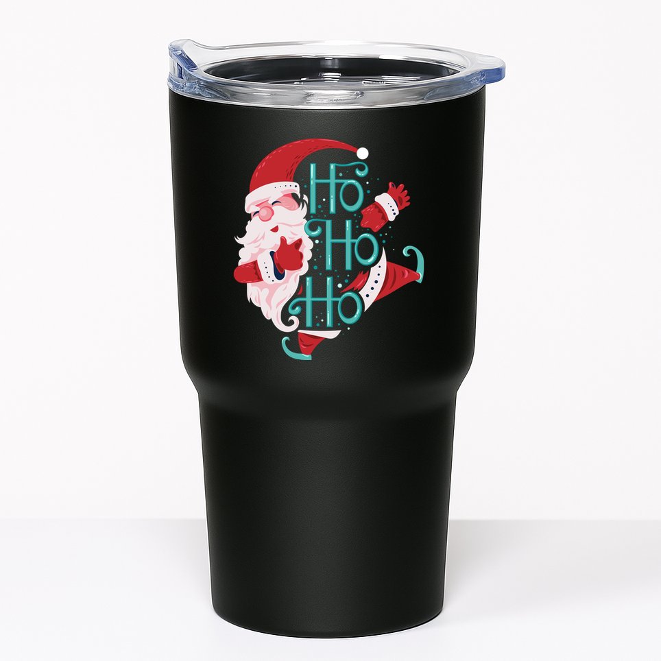 Ho Ho Ho Dabbing Santa Tumbler
