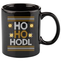 Ho Ho Hodl Crypto Currency Ugly Christmas 11oz C Handle Ceramic Mug