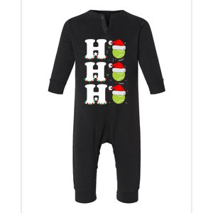 Ho Ho Ho Christmas Tennis Balls Santa's Hat Xmas Tennis Fan Gift Infant Fleece One Piece