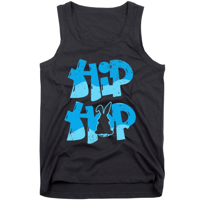 Hip Hop Happy Easter Bunny Day Tank Top