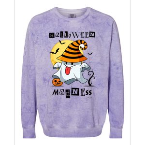 Happy Halloween Hallow Madness Colorblast Crewneck Sweatshirt