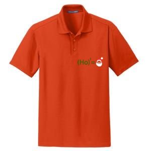 Ho Ho Ho Cubed Equals Santa Geeky Math Christmas Gift Dry Zone Grid Polo