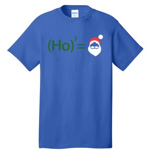 Ho Ho Ho Cubed Equals Santa Geeky Math Christmas Gift Tall T-Shirt