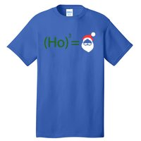 Ho Ho Ho Cubed Equals Santa Geeky Math Christmas Gift Tall T-Shirt