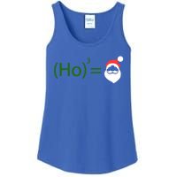 Ho Ho Ho Cubed Equals Santa Geeky Math Christmas Gift Ladies Essential Tank