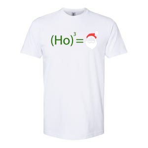 Ho Ho Ho Cubed Equals Santa Geeky Math Christmas Gift Softstyle CVC T-Shirt