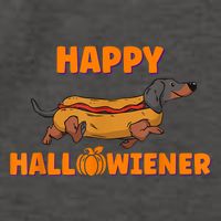 Happy Hallowiener Halloween Dachshund Dog Vector Backpack