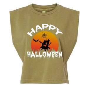 Happy Halloween Garment-Dyed Women's Muscle Tee