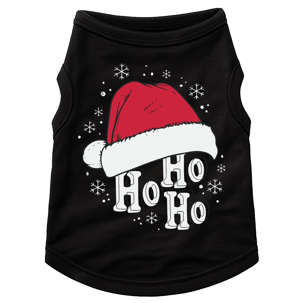 Ho Ho Ho Funny Christmas Doggie Tank