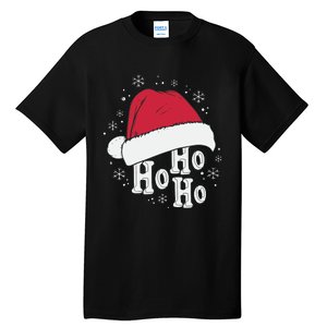 Ho Ho Ho Funny Christmas Tall T-Shirt