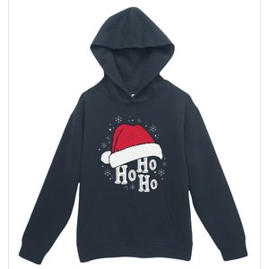 Ho Ho Ho Funny Christmas Urban Pullover Hoodie