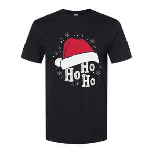 Ho Ho Ho Funny Christmas Softstyle CVC T-Shirt