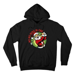 Ho Ho Hole In One Santa Golf Christmas Hoodie