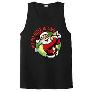 Ho Ho Hole In One Santa Golf Christmas PosiCharge Competitor Tank