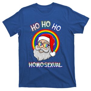 Ho Ho Homosexual Lgbt Santa Claus Ugly Christmas Gift T-Shirt