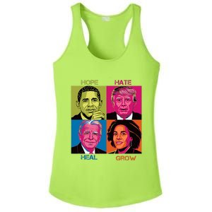 Hope Hate Heal Grow Kamala Harris Cat Ladies For President Ladies PosiCharge Competitor Racerback Tank