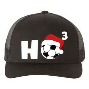 'Ho Ho Ho' Soccer Christmas Yupoong Adult 5-Panel Trucker Hat