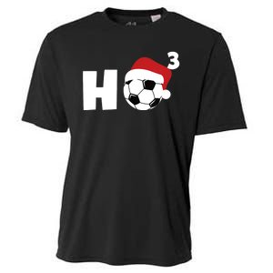 'Ho Ho Ho' Soccer Christmas Cooling Performance Crew T-Shirt