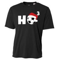 'Ho Ho Ho' Soccer Christmas Cooling Performance Crew T-Shirt