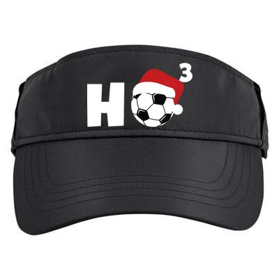 'Ho Ho Ho' Soccer Christmas Adult Drive Performance Visor