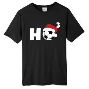 'Ho Ho Ho' Soccer Christmas Tall Fusion ChromaSoft Performance T-Shirt