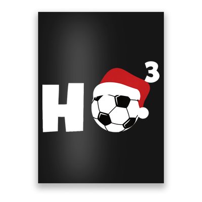 'Ho Ho Ho' Soccer Christmas Poster