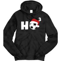 'Ho Ho Ho' Soccer Christmas Tie Dye Hoodie