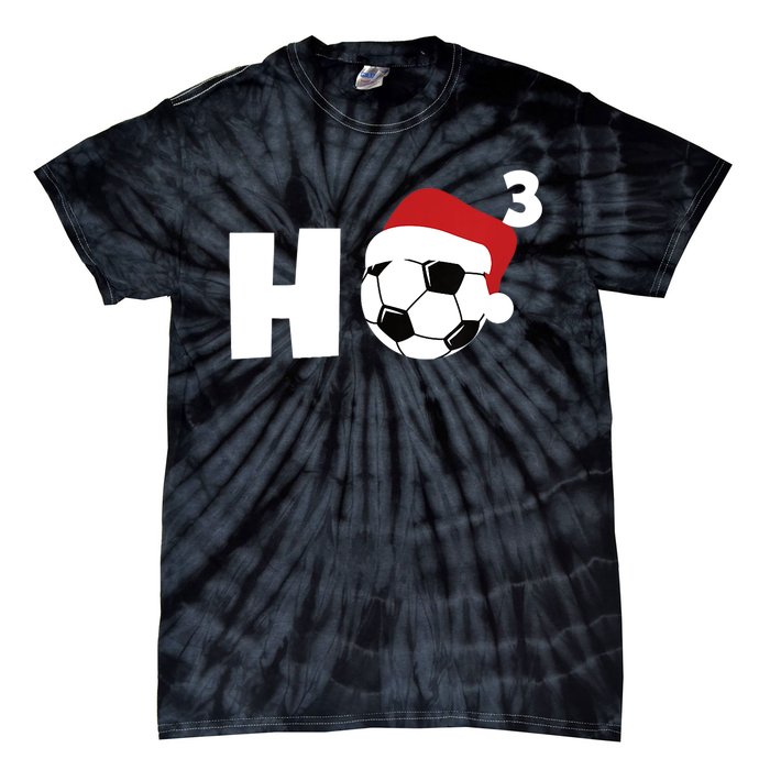 'Ho Ho Ho' Soccer Christmas Tie-Dye T-Shirt