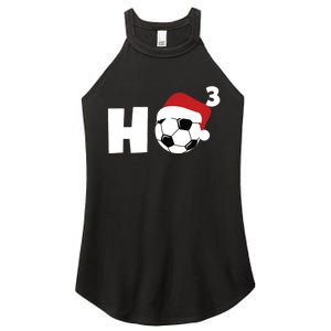 'Ho Ho Ho' Soccer Christmas Women's Perfect Tri Rocker Tank