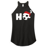 'Ho Ho Ho' Soccer Christmas Women's Perfect Tri Rocker Tank