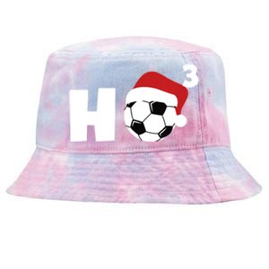 'Ho Ho Ho' Soccer Christmas Tie-Dyed Bucket Hat