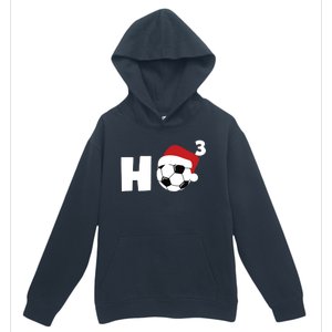 'Ho Ho Ho' Soccer Christmas Urban Pullover Hoodie