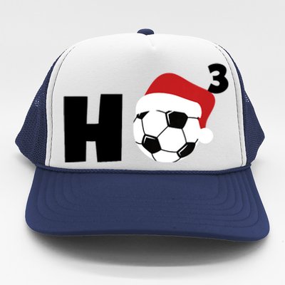 'Ho Ho Ho' Soccer Christmas Trucker Hat