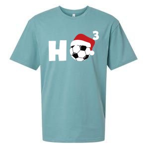 'Ho Ho Ho' Soccer Christmas Sueded Cloud Jersey T-Shirt