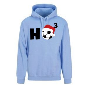 'Ho Ho Ho' Soccer Christmas Unisex Surf Hoodie