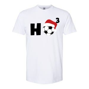 'Ho Ho Ho' Soccer Christmas Softstyle CVC T-Shirt