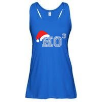 Ho Ho Ho X 3 Third Power Funny Christmas Holiday Humor Gift Ladies Essential Flowy Tank