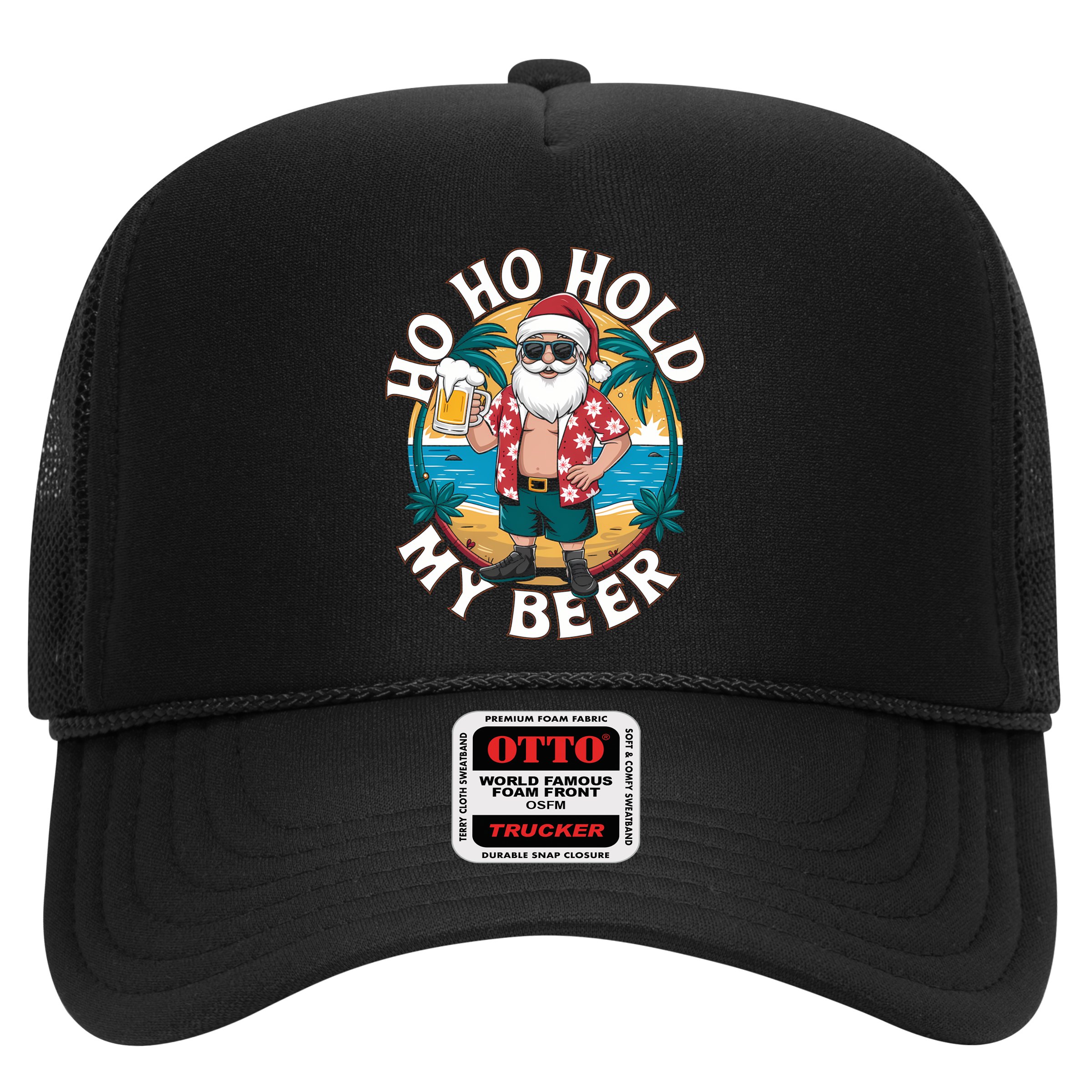 Ho Ho Hold My Beer Ing Santa Christmas In July Xmas Gift Hat