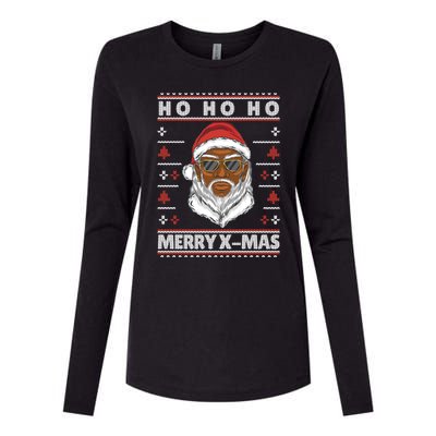 Ho Ho Ho The Cool Santa Claus Is Coming To The Party Meaningful Gift Womens Cotton Relaxed Long Sleeve T-Shirt