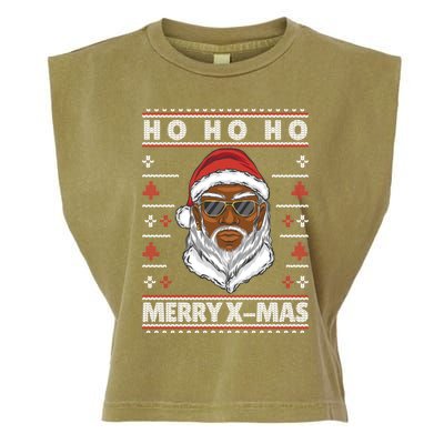 Ho Ho Ho The Cool Santa Claus Is Coming To The Party Meaningful Gift Garment-Dyed Women's Muscle Tee