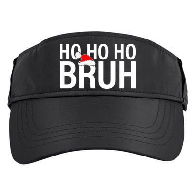 Ho Ho Ho Bruh Santa Hat Funny Christmas Adult Drive Performance Visor