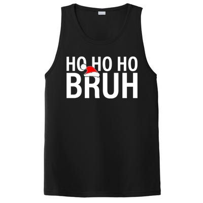 Ho Ho Ho Bruh Santa Hat Funny Christmas PosiCharge Competitor Tank