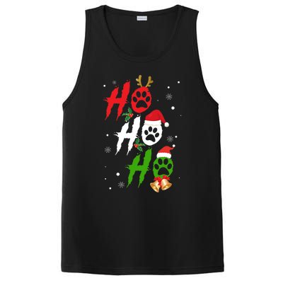 Ho Ho Ho Paw Christmas Funny Dog Lover Gifts For Xmas PosiCharge Competitor Tank