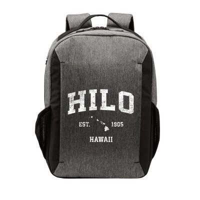 Hilo Hawaii Hi Vintage Sports Vector Backpack