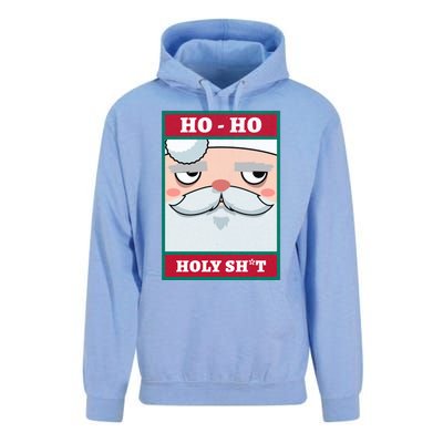 Ho Ho Holy Shit Funny Christmas Santa Claus Vintage Xmas Gift Unisex Surf Hoodie