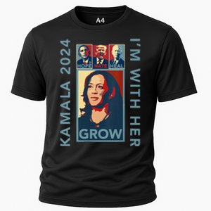 Hope Hate Heal Grow Kamala Harris 2024 Im With Her Cooling Performance Crew T-Shirt