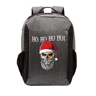 Ho Ho Ho Skeleton Bearded Skull Santa Vector Backpack