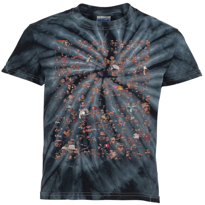 Hiphop Heads Kids Tie-Dye T-Shirt