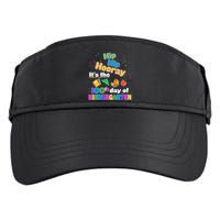 Hip Hip Hooray It's The 100th Day Of Kindergarten Adult Drive Performance Visor