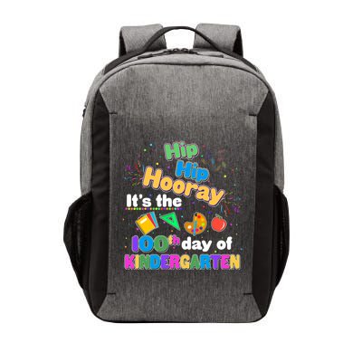 Hip Hip Hooray It's The 100th Day Of Kindergarten Vector Backpack